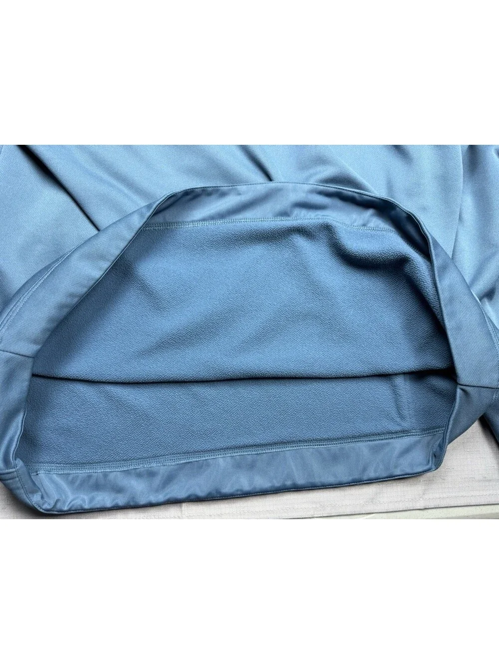 Adidas AEROREADY Mens XL Blue Hooded Sweatshirt Pullover Logo Activewear